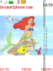 Little Mermaid full theme theme screenshot