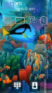 Under Sea tema screenshot