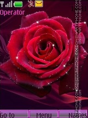 Roses anim theme screenshot