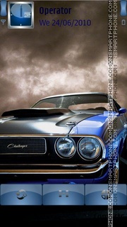 Dodge Challenger Musclecar theme screenshot