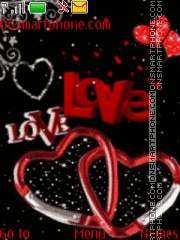 Capture d'écran Love thème