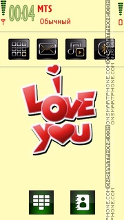 I Love You 35 Theme-Screenshot