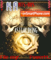 As I Lay Dying es el tema de pantalla