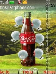 Скриншот темы Coca-Cola Cool