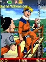 Capture d'écran Naruto 2012 thème