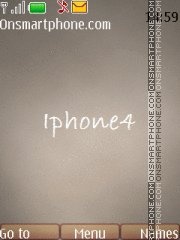 Iphone4 Dock Menu theme screenshot