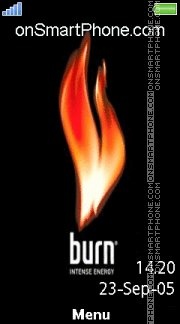 Burn 04 es el tema de pantalla