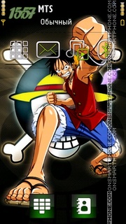 Luffy 04 es el tema de pantalla