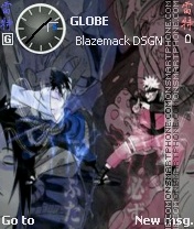 Naruto vs sasuke 5 tema screenshot