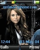 Miley Cyrus 6 theme screenshot