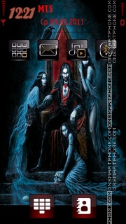 Dracula tema screenshot