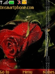 Capture d'écran Rose of Love thème