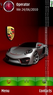 Скриншот темы Porsche 1