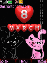 8th of March 01 es el tema de pantalla