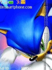 Sonic X 01 tema screenshot