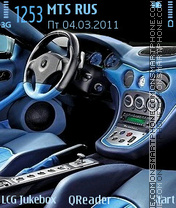 Capture d'écran Maserati thème