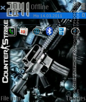 Counter Strike 2010 theme screenshot