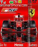 Animated Ferrari tema screenshot
