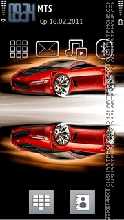 Mitsubishi 04 theme screenshot