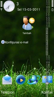 Grass HD II tema screenshot