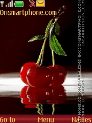 Cherries tema screenshot