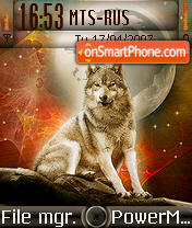 Bozkurt Wolf theme screenshot