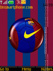 FC Barcelona theme screenshot