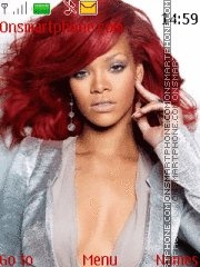 Скриншот темы Rihanna 07