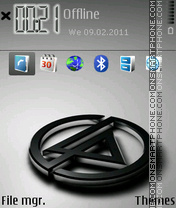 Linkin Park 5804 theme screenshot