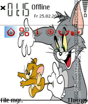 Tom And Jerry 25 theme screenshot