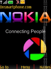 Capture d'écran Nokia COlor thème