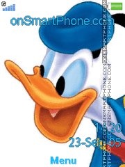 Donald Duck 15 theme screenshot