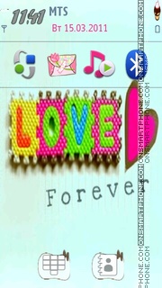 Love Forever 04 theme screenshot