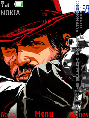 Red Dead Redemption theme screenshot