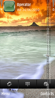 Sea view theme screenshot