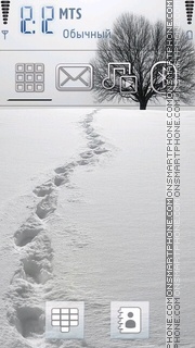 Capture d'écran Winter Nature 04 thème
