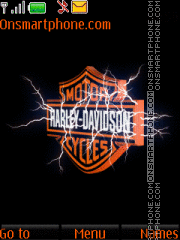 Harley Davidson By ROMB39 es el tema de pantalla