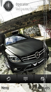Mercedes cl2 tema screenshot