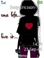 One life Theme-Screenshot