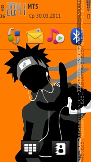 Capture d'écran Naruto 2014 thème