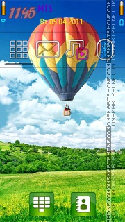 Air Balloon theme screenshot