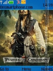 Скриншот темы Pirates of the Caribbean