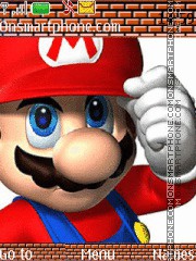 Mario Mario tema screenshot