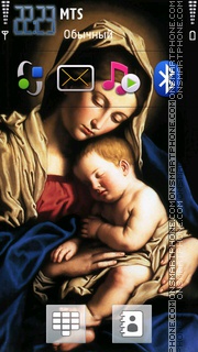 Divine Mother theme screenshot