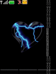Скриншот темы Animated Heart 2 By ROMB39
