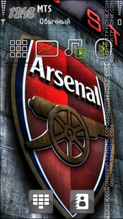 Arsenal Green 01 tema screenshot