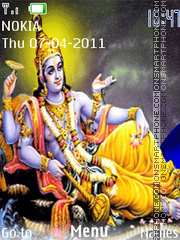 Capture d'écran Vishnu thème