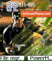 EP Splinter Cell theme screenshot