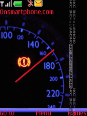 Capture d'écran Animated Tachometer By ROMB39 thème