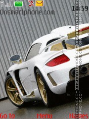 Скриншот темы Porsche Carrera Gt 02